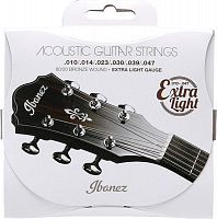 Струни для акустичних гітар IBANEZ IACS61C ACOUSTIC GUITAR STRING 10-47 - JCS.UA