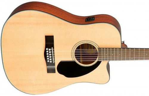 Электроакустическая гитара FENDER CD-60SCE-12 NATURAL - JCS.UA фото 2