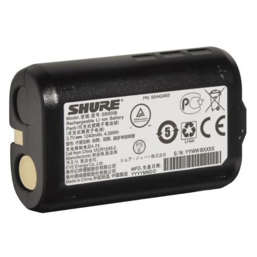 Акумулятор Shure SB900B - JCS.UA фото 2
