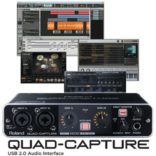 Аудио интерфейс ROLAND UA-55 Quad-Capture - JCS.UA фото 6