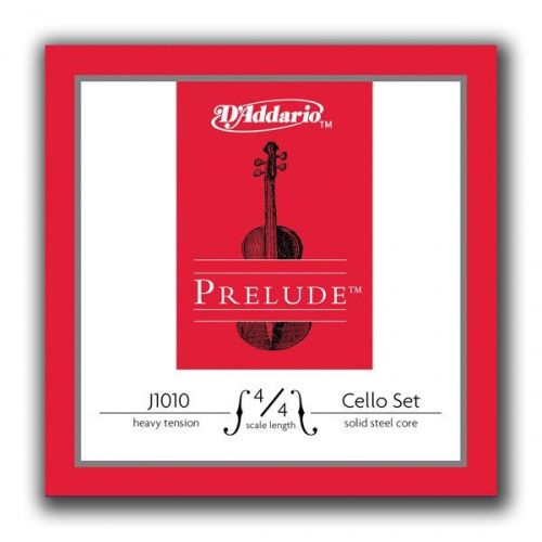Струни D'Addario J1010 4 / 4H PRELUDE CELLO STRING SET 4/4 Scale Heavy Tension - JCS.UA