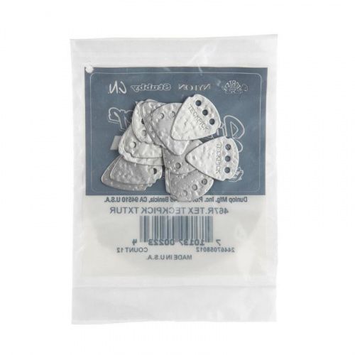 Медиаторы DUNLOP 467R.TEX TECKPICK STANDARD TEXTURED ALUMINUM - JCS.UA фото 4