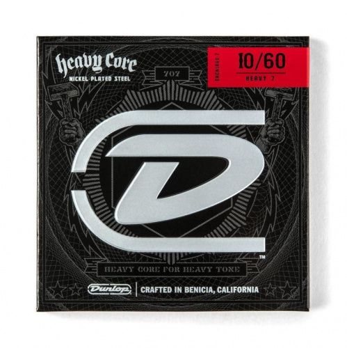 Струны DUNLOP DHCN10607 HEAVY CORE ELECTRIC GUITAR STRINGS (10-60) - JCS.UA фото 2