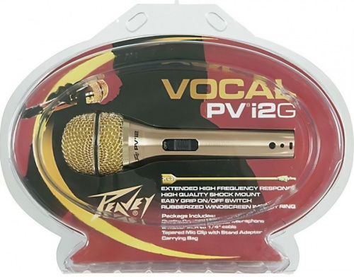 Мікрофон PEAVEY PVI2G 1/4 "MIC - JCS.UA фото 4