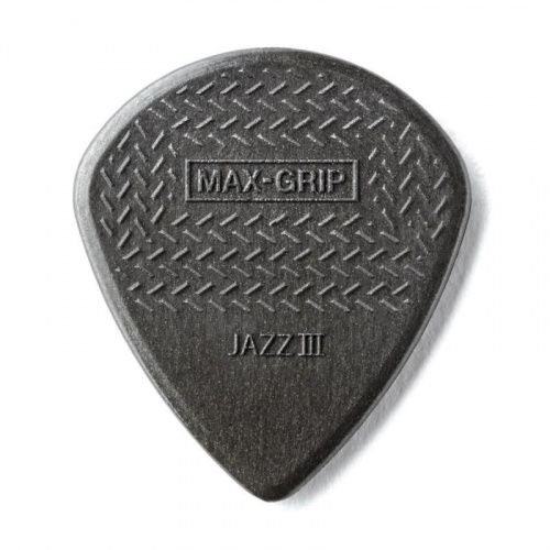 Медиатор DUNLOP 471P3C MAX-GRIP JAZZ III CARBON FIBER PICK - JCS.UA