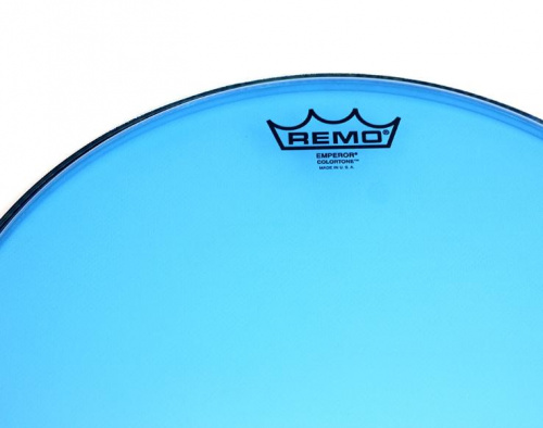 Пластик для барабана REMO EMPEROR 14" COLORTONE BLUE - JCS.UA фото 2