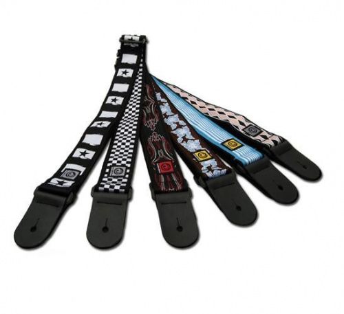 Гитарный ремень PLANET WAVES PW50C07 Wowen Guitar Strap, Skeleton Glass - JCS.UA фото 3