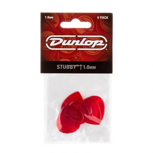 Медиатор DUNLOP 474P1.0 STUBBY JAZZ PICK 1.0MM - JCS.UA фото 4