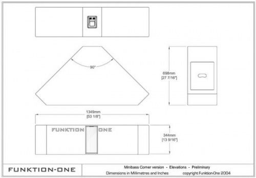 Сабвуфер Funktion-One MBC212 - JCS.UA фото 3