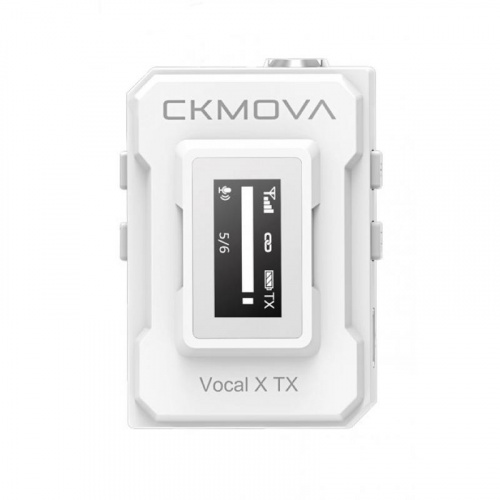 Мікрофон бездротовий СKMOVA Vocal X V1W (Білий) - JCS.UA фото 4