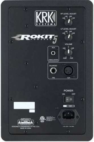 Монітор KRK Rokit RP5 G3 Stealth Edition - JCS.UA фото 3