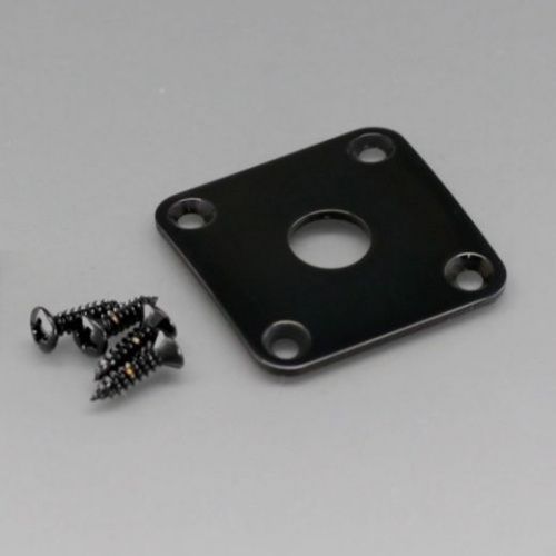 Роз'єм-планка для електрогітари GOTOH JCB-4 B Jack Cover (Black) - JCS.UA фото 2