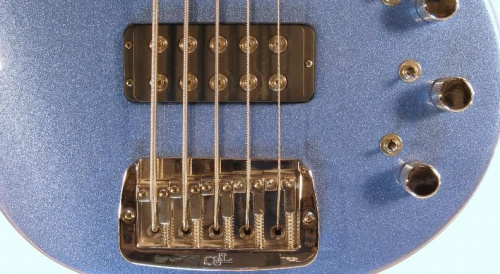 Бас-гитара G&L L2500 FIVE STRINGS (Lake Placid Blue, ebony) №CLF48236 - JCS.UA фото 4