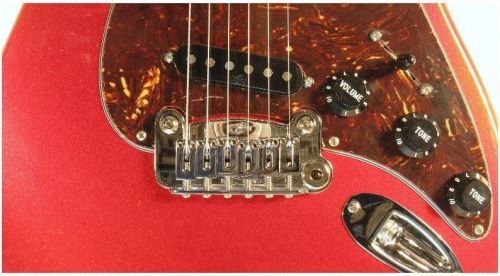 Електрогітара G & L LEGACY (Candy Apple Red, maple, 3-ply Tortoise Shell). №CLF50907 - JCS.UA фото 5