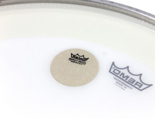 Пластик для барабана REMO Bass, POWERSTROKE 4, Coated, 22" Diameter, With Impact Patch - JCS.UA фото 3