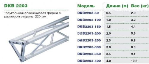 Алюмінієва ферма SOUNDKING  DKB2203-100 (SKDKB2203-100) - JCS.UA фото 2