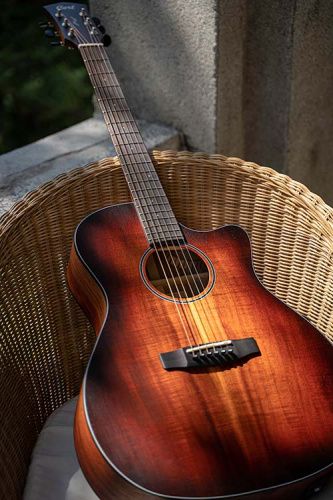 Электроакустическая гитара CORT Core-GA Blackwood (Open Pore Light Burst) - JCS.UA фото 2