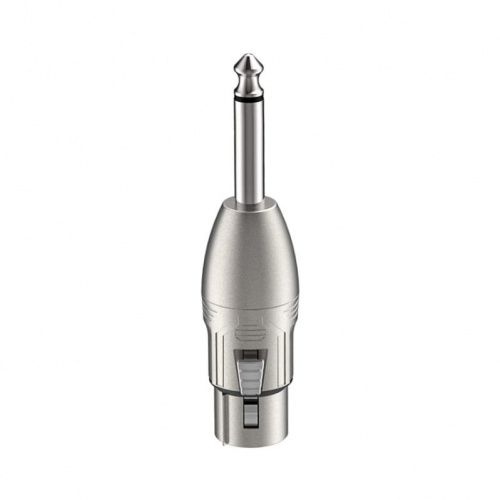 Переходник Roxtone RA2XFJM 6.3mm Jack male mono - XLR female (мама) - JCS.UA фото 2