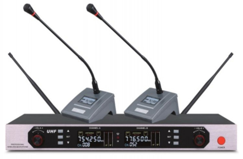 Беспроводная микрофонная конференц система Emiter-S TA-U23 - JCS.UA