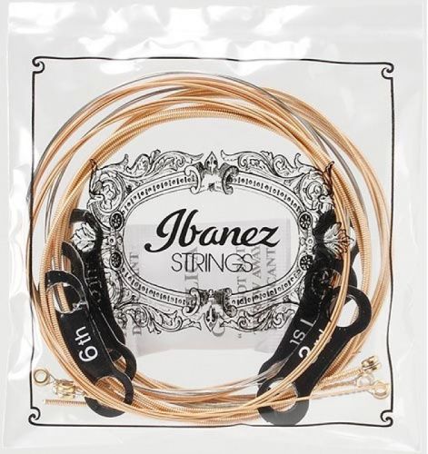 Струни для акустичних гітар IBANEZ IACSP6C ACOUSTIC GUITAR STRING 12-53 COATED - JCS.UA фото 3