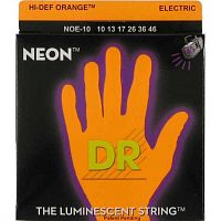 Струны для электрогитары DR NOE-10 NEON Hi-Def (10-46) Medium - JCS.UA