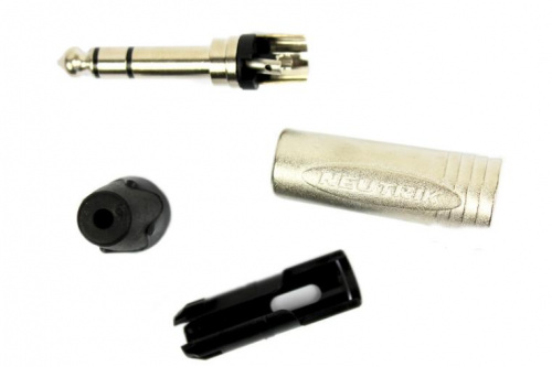 Коннектор QUIK LOK NC369 Neutrik stereo 6.3mm metal jack plug (NP3X) - JCS.UA фото 2