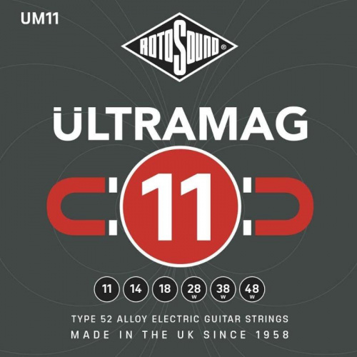 Струны для электрогитары Rotosound UM11 - JCS.UA