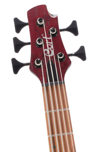 Бас-гитара CORT B5 Element (Open Pore Burgundy Red) - JCS.UA фото 3