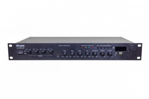 Трансляционный микшер-усилитель с USB DV audio LA-350.4P - JCS.UA