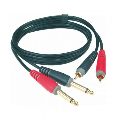 Аудіо кабель зі з'єднувачами KLOTZ AT-CJ0200 - JCS.UA