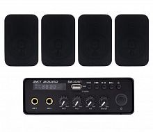 Акустический комплект SKY SOUND SMP-1424 BLACK - JCS.UA
