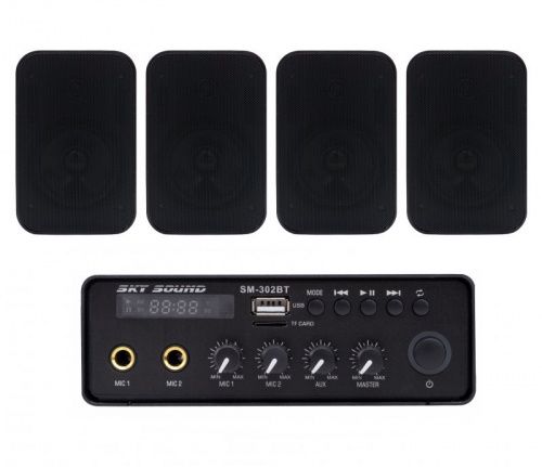 Акустический комплект SKY SOUND SMP-1424 BLACK - JCS.UA