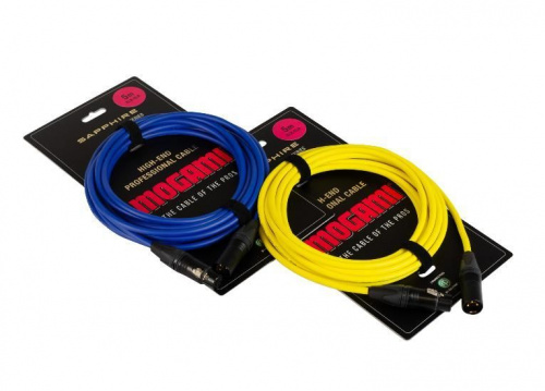 Пара кабелей Mogami XLR-XLR-YB, 5m - JCS.UA