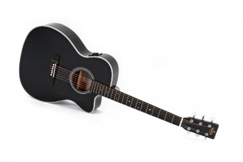 Электроакустическая гитара Sigma 000MC-1STE-BK + (Fishman Presys II) - JCS.UA фото 4