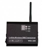 2.4G Бездротовий DMX приймач/передавач Emiter-S WD-200 - JCS.UA