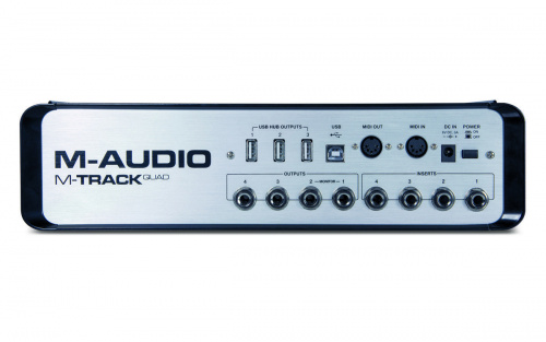 Аудио интерфейс M-Audio M-Track Quad - JCS.UA фото 2