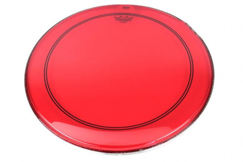 Пластик для барабана REMO POWERSTROKE3 22 "COLORTONE RED - JCS.UA