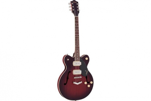 Гітара напівакустична GRETSCH G2622-P90 STREAMLINER CENTER BLOCK DOUBLE-CUT WITH V-STOPTAIL CLARET BURST - JCS.UA фото 3