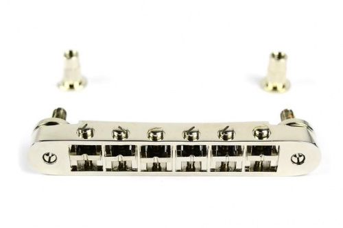 Бридж GRAPH TECH PS-8843-N0 STRING SAVER RESOMAX NV1 AUTOLOCK BRIDGE 4MM NICKEL - JCS.UA фото 3