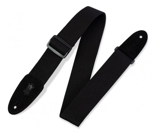 Гитарный ремень LEVY'S MC8-BLK CLASSICS SERIES COTTON GUITAR STRAP (BLACK) - JCS.UA