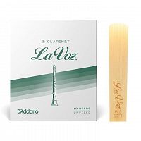 Трость для кларнета DADDARIO La Voz - Bb Clarinet Medium Soft (1шт) - JCS.UA