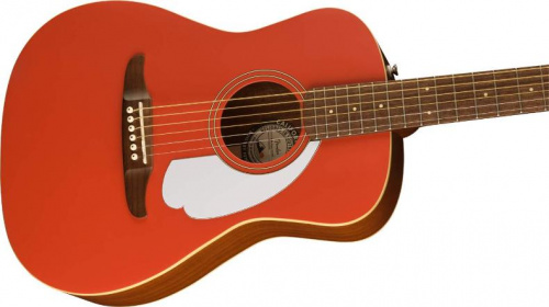 Гитара электроакустическая FENDER MALIBU PLAYER FIESTA RED WN - JCS.UA фото 4