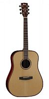 Акустическая гитара с чехлом Cort PW510 Nat w/case - JCS.UA