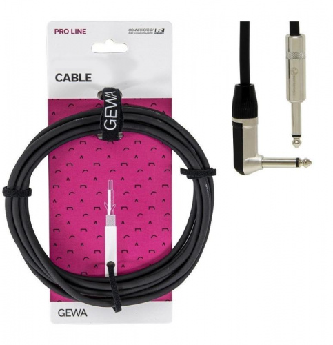 Інструментальний кабель GEWA Pro Line Mono Jack 6,3 мм/Mono Jack 6,3 мм (6 м) - JCS.UA фото 2
