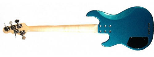 Бас-гитара G&L L2500 FIVE STRINGS (Emerald Blue, ebony, fretless) №CLF48200 - JCS.UA фото 3
