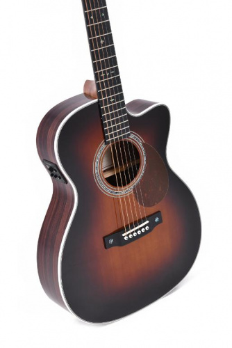 Электроакустическая гитара Sigma OMTC-1STE-SB + (Fishman Presys II) - JCS.UA фото 2