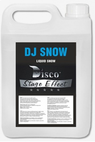 Рідина для снігу Disco Effect D-DS DJ Snow, 5 л - JCS.UA