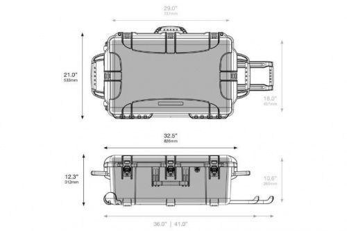 Кейс Nanuk 963 case w/foam Black - JCS.UA фото 2 Кейс Nanuk 963 case w/foam Black - JCS.UA фото 2