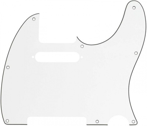 Пикгард FENDER PICKGUARD FOR TELECASTER 3-PLY PARCHMENT - JCS.UA