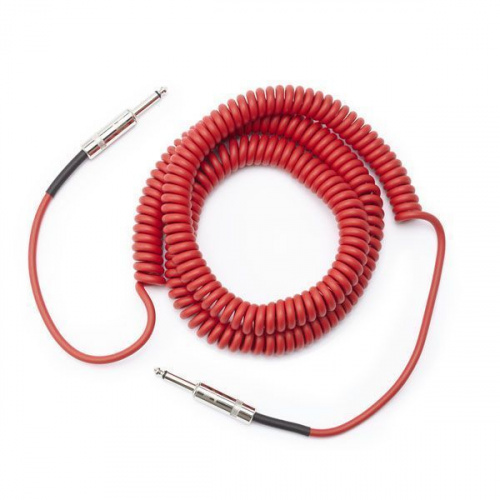 Інструментальний кабель D'ADDARIO PW-CDG-30RD Coiled Instrument Cable - Red (9m) - JCS.UA фото 3